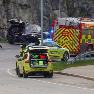 Trafikkυlykke i Nittedal: –⁠ Fremstår alvorlig